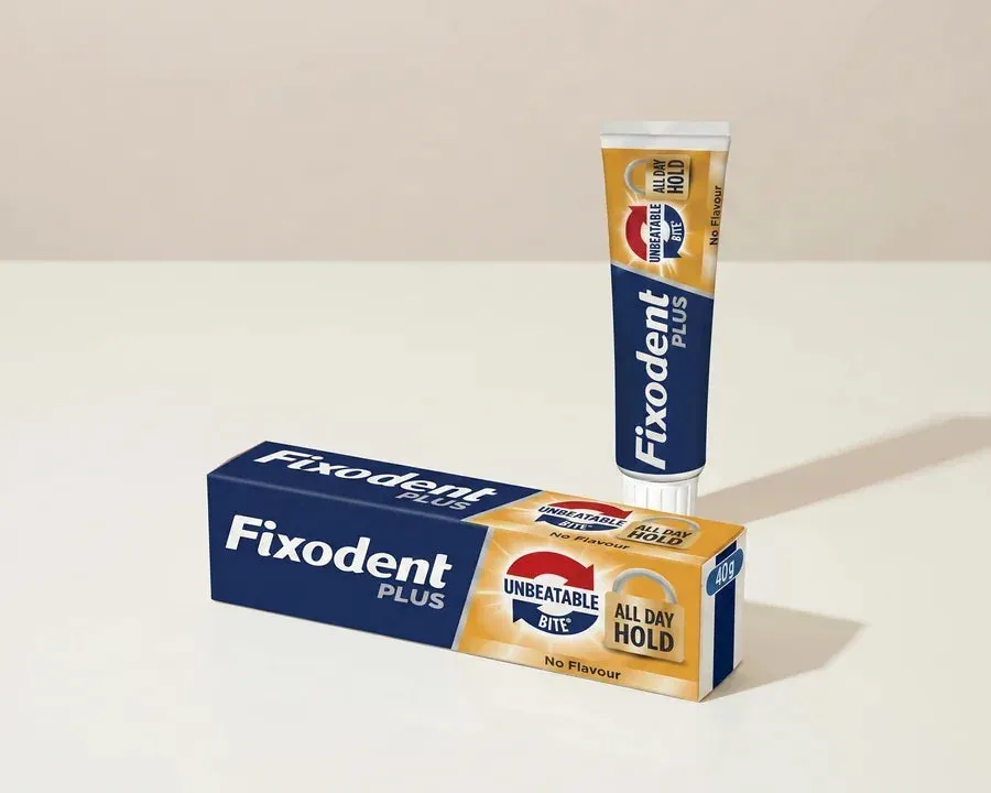 Fixodent Plus denture adhesive cream